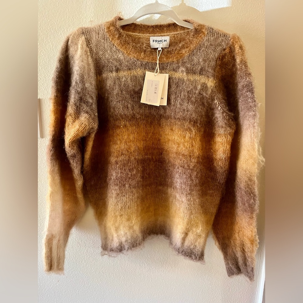 NWT FRNCH Ochre Sweater